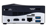 GIGABYTE BRIX Standard-kast projektor 75 ANSI lumens DLP WVGA (854x480) Sort, Sølv