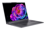 Acer Aspire 16 AI A16-52M-75LW Intel Core Ultra 7 258V Laptop 40,6 cm (16") WUXGA+ 32 GB LPDDR5x-SDRAM 1 TB SSD Wi-Fi 7 (802.11be) Windows 11 Home Tysk Grå