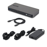 StarTech.com 303UE-TB5-HUB interface hub Thunderbolt 5 80 Mbit/s Grå
