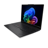Lenovo ThinkPad L16 Gen 3 (Intel) Copilot+ PC Intel Core Ultra 7 355 Laptop 40,6 cm (16") WUXGA 32 GB DDR5-SDRAM 512 GB SSD Wi-Fi 7 (802.11be) Windows 11 Pro Tysk Sort