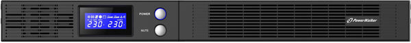 PowerWalker VI 750 R1U UPS-enhed Interaktivt indgangsstik 0,75 kVA 450 W 4 AC stikkontakt(er)