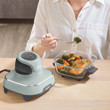 Ninja CRISPi Enkelt 4,5 L 1700 W Varmluftsteger Grøn, Grå, Transparent