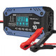 Qoltec 52482 batterioplader til køretøj 12/24 V Sort, Blå