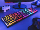 Tracer Unique tastatur Spil USB QWERTY Engelsk Sort