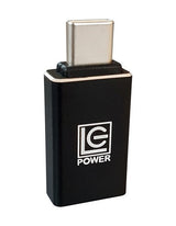 LC-Power LC-ADA-U31C kabel kønsskifter USB C USB A Sort