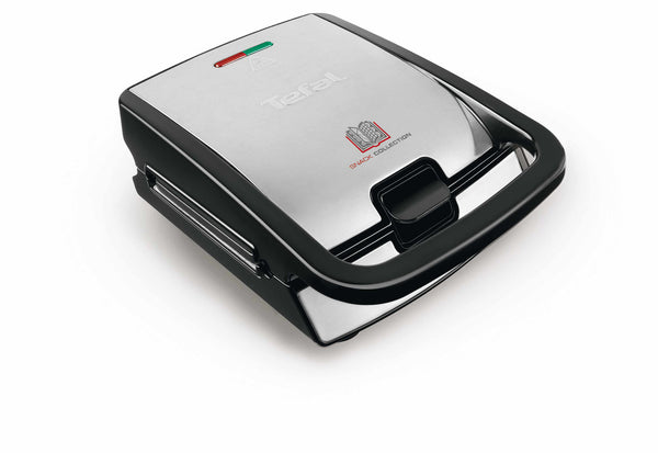 Tefal SW854D sandwichtoaster 700 W Sort, Rustfrit stål