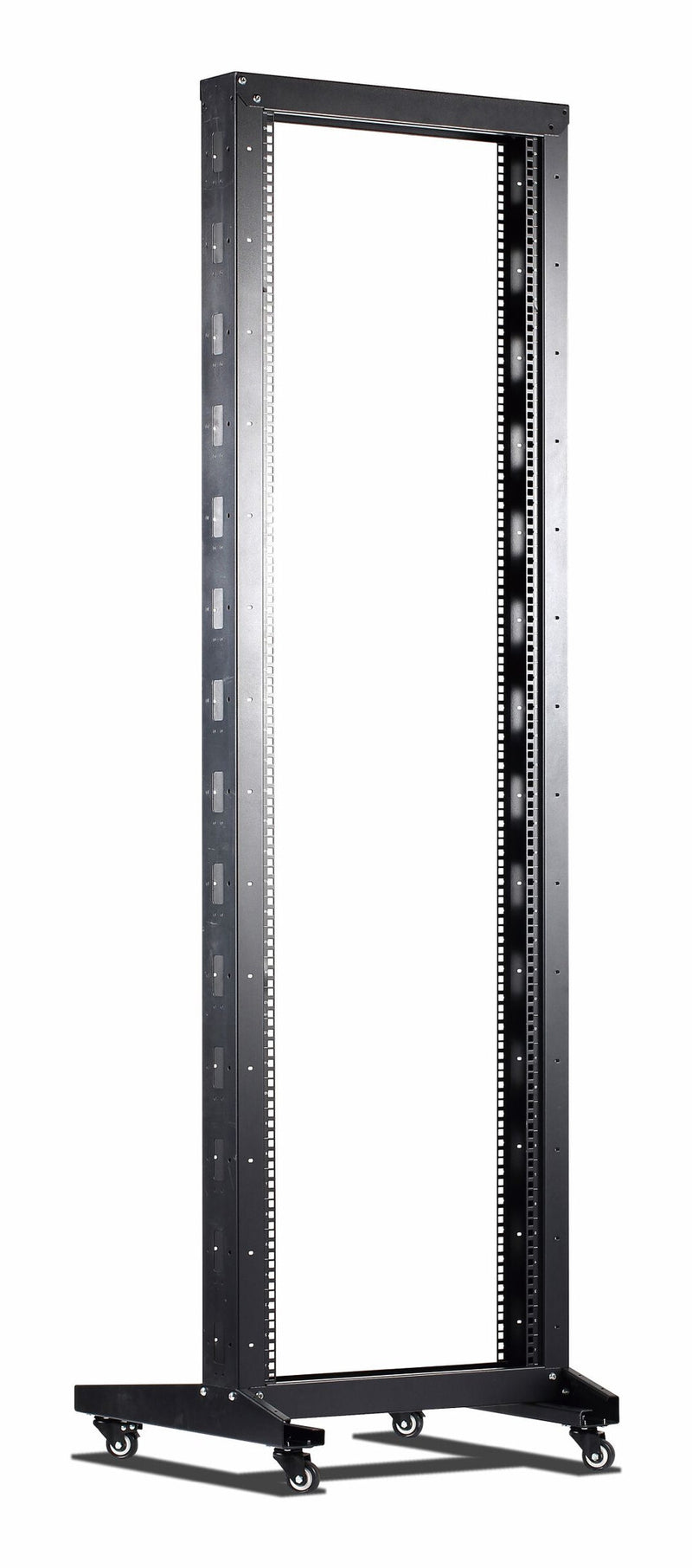 Inter-Tech SRA-6642 42U Fritstående reol Sort