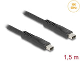 DeLOCK 81177 DisplayPort kabel 1,5 m Mini DisplayPort Sort