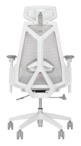 ASUS ROG Destrier Ergo Core White PC gamingstol Trådsæde Hvid