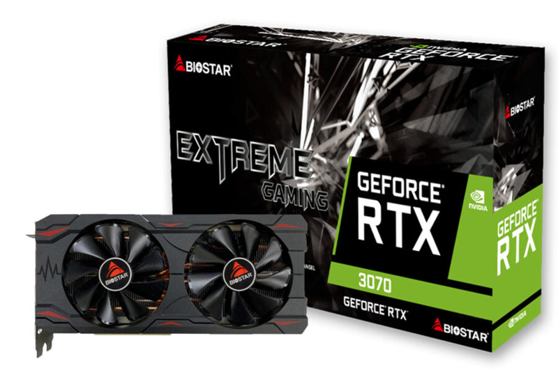 Biostar VN3706RM82 grafikkort NVIDIA GeForce RTX 3070 8 GB GDDR6