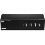 Trendnet TK-440DP KVM Switch Sort, Sølv