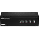 Trendnet TK-440DP KVM Switch Sort, Sølv