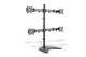 Digitus DA-90364 skærmbeslag og -stativer 68,6 cm (27") Skrivebord Sort