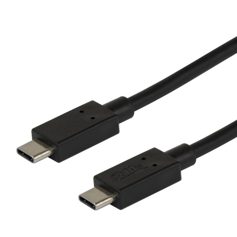 Deltaco USBC-2101 USB-kabel USB 2.0 1 m 0,48 Gbit/sek. Sort