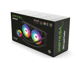 Inca ISS-02XN Computerkølesystem Computerkabinet Væskekølingssæt 12 cm Sort