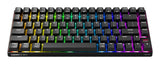 CHERRY XTRFY K33 Compact Wireless tastatur Spil USB + RF Wireless + Bluetooth QWERTY US engelsk Sort