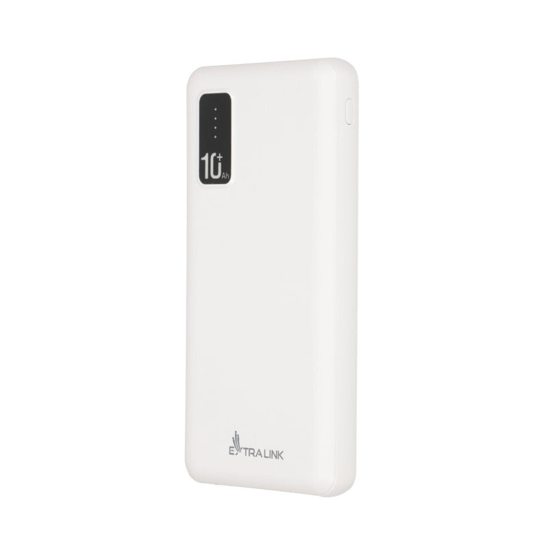 Extralink EX.19638 powerbank Lithium polymer (LiPo) 10000 mAh Hvid