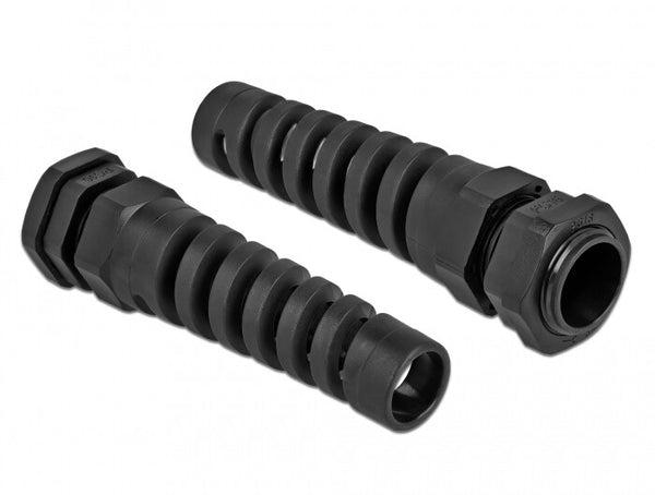 DeLOCK 60347 kabelforskruning Sort Plast 1 stk