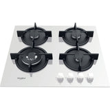 Whirlpool AKT 625/WH Sort, Hvid Indbygget 60 cm Gaskomfur 4 zone(s)