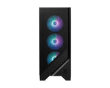 MSI MAG Forge 320R AIRFLOW Micro Tower Sort, Transparent