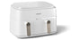 Philips 3000 series NA353/10 frituregryde Dobbelt 9 L Enkeltstående 2750 W Varmluftsteger Sølv, Hvid
