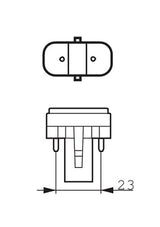 Philips 62488880 ultraviolet lampe (UV) 11 W G23