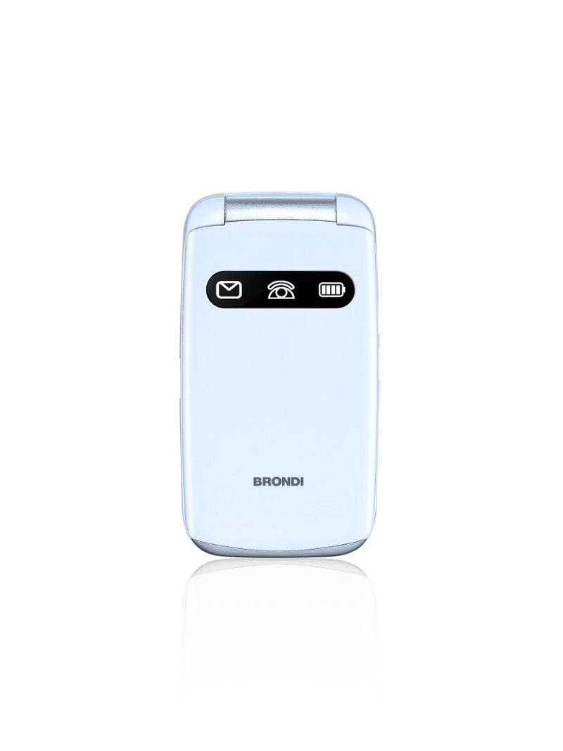 Brondi Amico Favoloso 7,11 cm (2.8") Hvid Begynder telefon