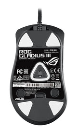 ASUS ROG Gladius III mus Spil Højre hånd USB Type-A Optisk 19000 dpi