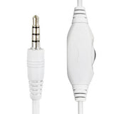 Gembird MHS-03-WTRD hovedtelefoner/headset Ledningsført Opkald/musik Rød, Hvid