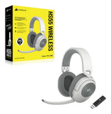 Corsair HS55 WIRELESS Headset Trådløs Spil Bluetooth Hvid