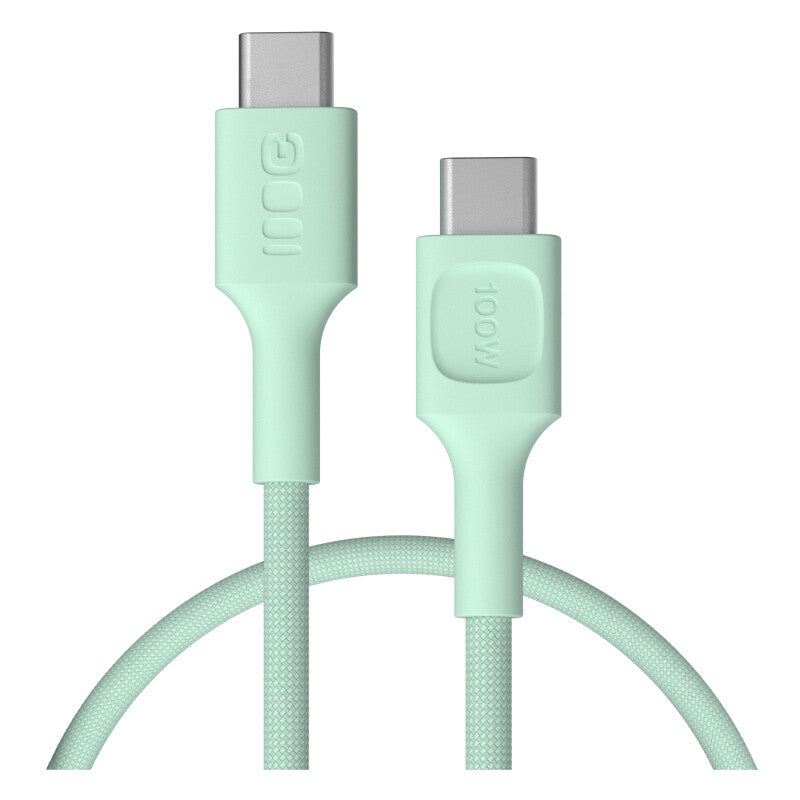 Green Cell KABGC100PS30MG USB-kabel 0,3 m USB C 0,48 Gbit/sek. 100 W Grøn