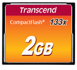 Transcend TS2GCF133 hukommelseskort 2 GB CompactFlash MLC