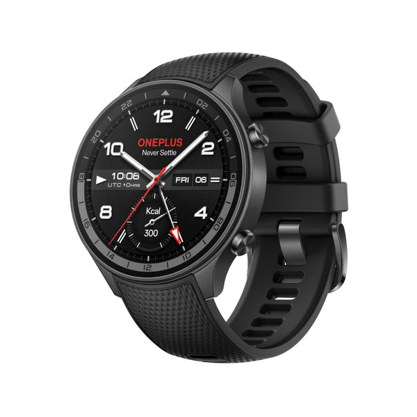 OnePlus Watch 2R 3,63 cm (1.43") AMOLED 46 mm Digital 466 x 466 pixel Berøringsskærm Grå Wi-Fi GPS (satellit)