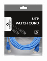Gembird PP6U-3M netværkskabel Blå Cat6 U/UTP (UTP)