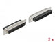 DeLOCK 66711 kabelsamler D-Sub 37 Pin Sort, Sølv
