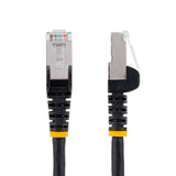 StarTech.com NLBK-50C-CAT6A-PATCH netværkskabel Sort 0,5 m S/FTP (S-STP)
