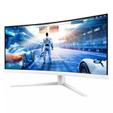 Philips Evnia 5000 34M2C5501A/00 computerskærm 86,4 cm (34") 3440 x 1440 pixel Wide Quad HD LCD Hvid