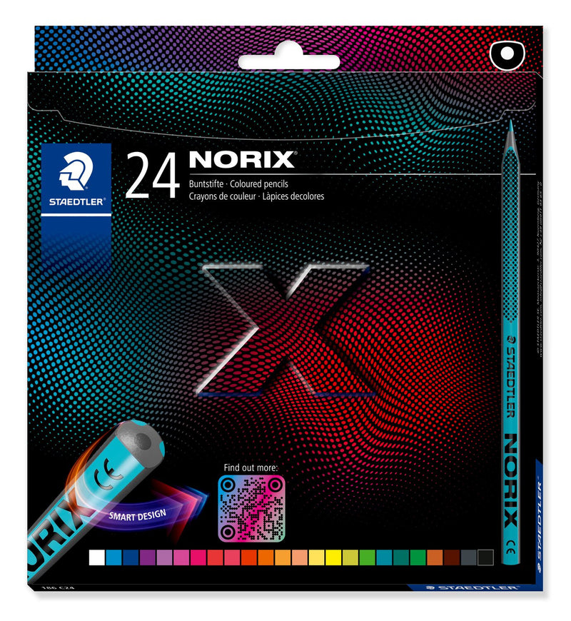 Staedtler 186 C24 farveblyant Forskellige farver 24 stk