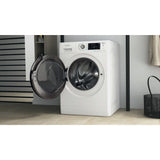 Whirlpool FFWDD1076258B vaskemaskine - tørretumbler Fritstående Front-læsning Hvid