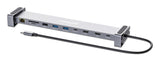 Manhattan 190398 dockingstation Ledningsført USB 3.2 Gen 1 (3.1 Gen 1) Type-C Grå