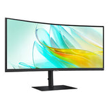 Samsung S65UC computerskærm 86,4 cm (34") 3440 x 1440 pixel UltraWide Quad HD LCD Sort