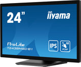 iiyama ProLite T2438MSC-B1 computerskærm 60,5 cm (23.8") 1920 x 1080 pixel Fuld HD LED Berøringsskærm Sort
