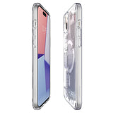 Spigen ACS07035 mobiltelefon etui 17 cm (6.7") Cover Transparent, Hvid