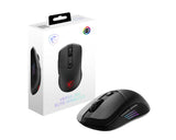 MSI VERSA 300 ELITE WIRELESS mus Spil Højre hånd RF Wireless + Bluetooth + USB Type-C Optisk 26000 dpi