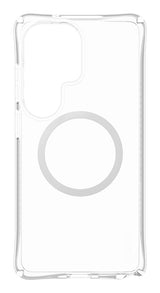 PanzerGlass CARE™ by ® Samba Case Transparant m. Hvid Qi Samsung Galaxy S26 Ultra
