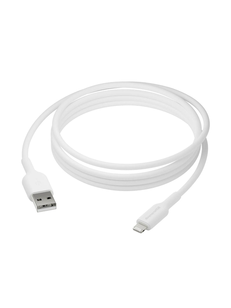 dbramante1928 CB10ALWH7155 USB-kabel USB 2.0 2 m USB A 0,48 Gbit/sek. 12 W Hvid