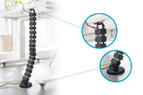Digitus DA-90505 kabelorganisator Skrivebord Kabelæder Sort 1 stk
