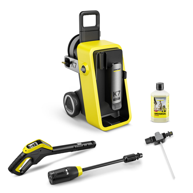 Kärcher K 7 Comfort Premium Connect højtryksrenser Stående 600 l/t 3000 W Gul