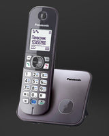 Panasonic KX-TG6811 DECT telefon Nummervisning Sort