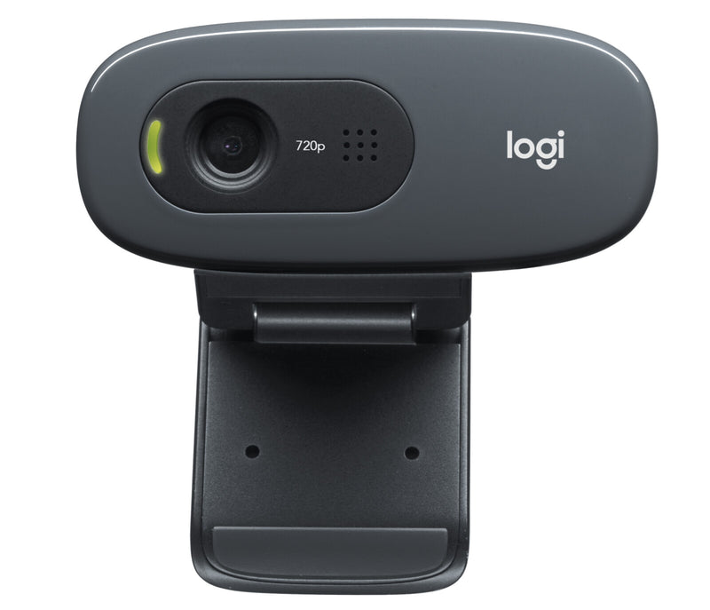 Logitech 960-000584 webcam 3 MP 1280 x 720 pixel USB Grå, Mørkegrå